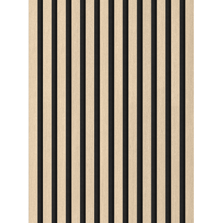 Mexen Lam-F akustische Wandpaneele 275 x 30 cm, Filz 8 mm, technisches Furnier, Sand Eiche - S105-275307-3015-001