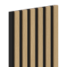 Mexen Lam-B Wandlamellen 275 x 30 cm, HDF-Platte 4 mm, technisches Furnier, Goldene Eiche - S100-275307-3015-003