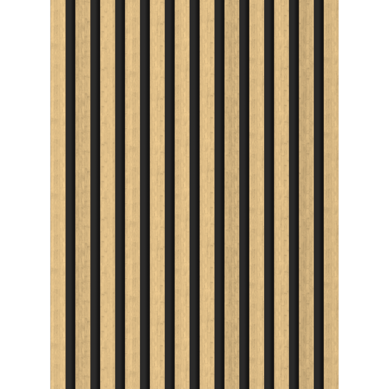 Mexen Lam-B Wandpaneele 275 x 30 cm, HDF-Platte 4 mm, technisches Furnier, Naturbambus - S100-275307-3015-011
