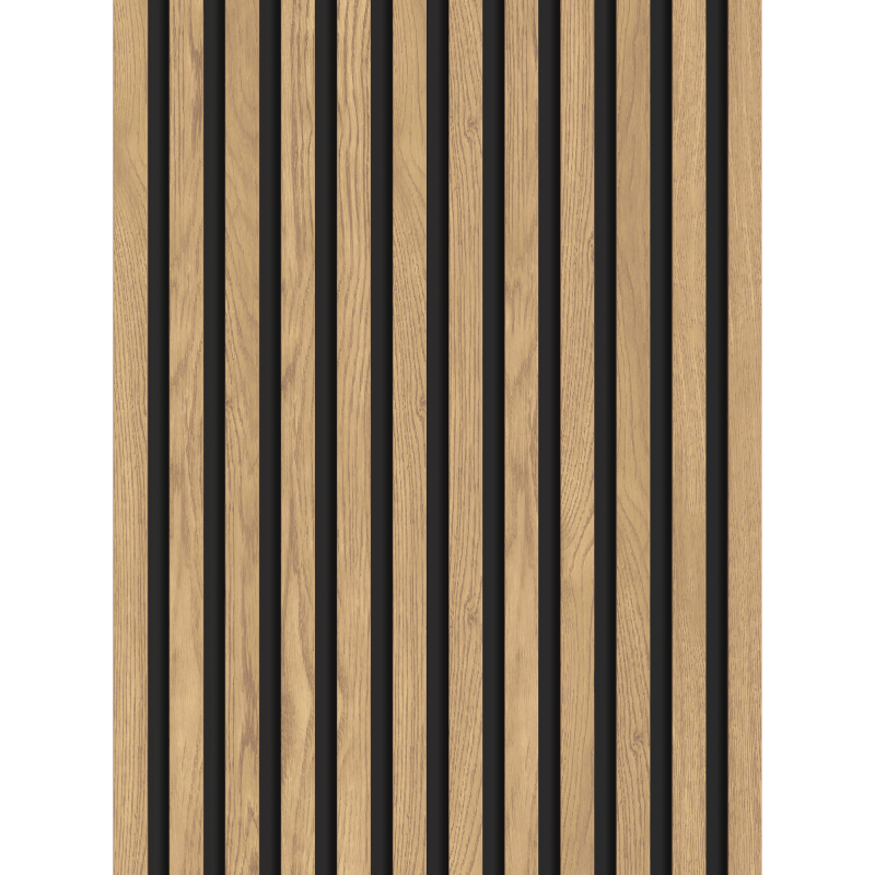 Mexen Lam-B Wandpaneele 275 x 30 cm, HDF-Platte 4 mm, technisches Furnier, Klassische Kiefer - S100-275307-3015-012