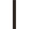 Mexen Lam-B Wandpaneele 275 x 30 cm, HDF-Platte 4 mm, technisches Furnier, Ebenholz Braun - S100-275307-3015-022