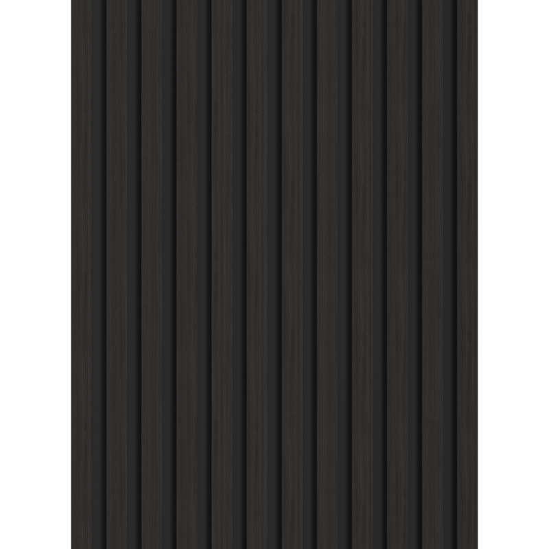 Mexen Lam-B Wandpaneele 275 x 30 cm, HDF-Platte 4 mm, technisches Furnier, Schwarzes Ebenholz - S100-275307-3015-023