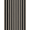 Mexen Lam-F akustische Wandlamellen 275 x 30 cm, Filz 8 mm, technisches Furnier, Stahl-Eiche - S105-275307-3015-006