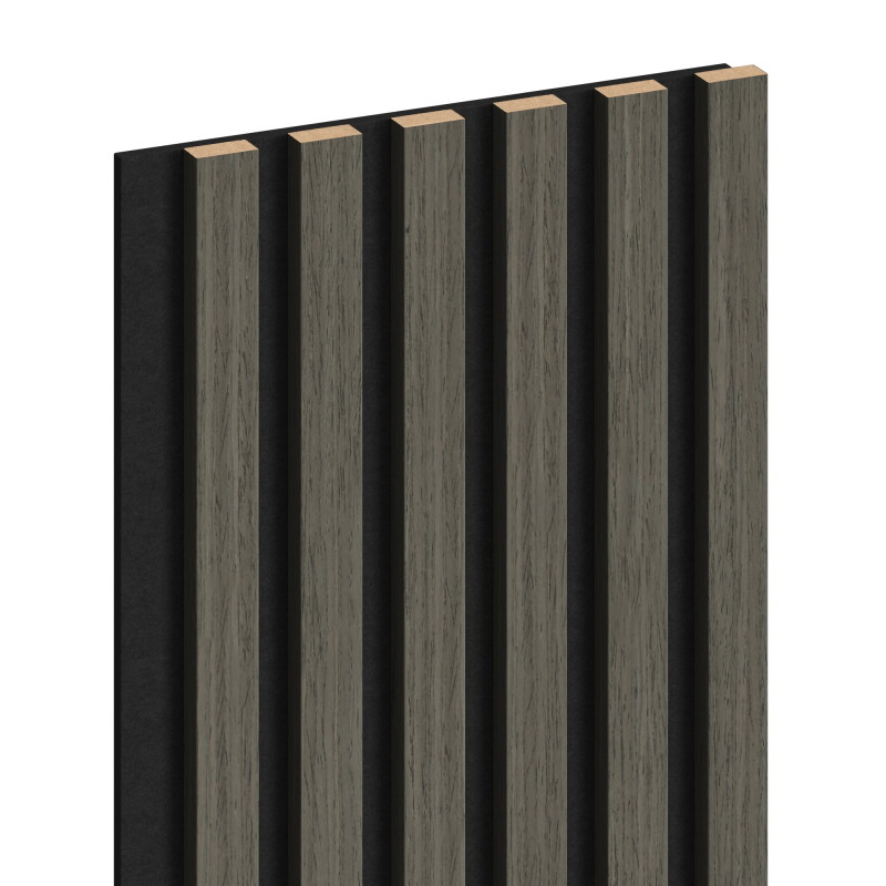 Mexen Lam-F Akustische Wandpaneele 275 x 30 cm, Filz 8 mm, technisches Furnier, Onyx-Eiche - S105-275307-3015-010