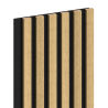 Mexen Lam-F schallabsorbierende Wandpaneele  275 x 30 cm, Filz 8 mm, technisches Furnier, Naturbambus - S105-275307-3015-011