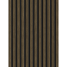 Mexen Lam-F akustische Wandpaneele 275 x 30 cm, Filz 8 mm, technisches Furnier, Königliches Ebenholz - S105-275307-3015-020