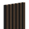 Mexen Lam-F akustische Wandpanelen 275 x 30 cm, Filz 8 mm, technisches Furnier, Palisander Nussbaum - S105-275307-3015-021