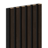 Mexen Lam-F Wandpaneele Akustik 275 x 30 cm, Filz 8 mm, technisches Furnier, Ebenholz Braun - S105-275307-3015-022