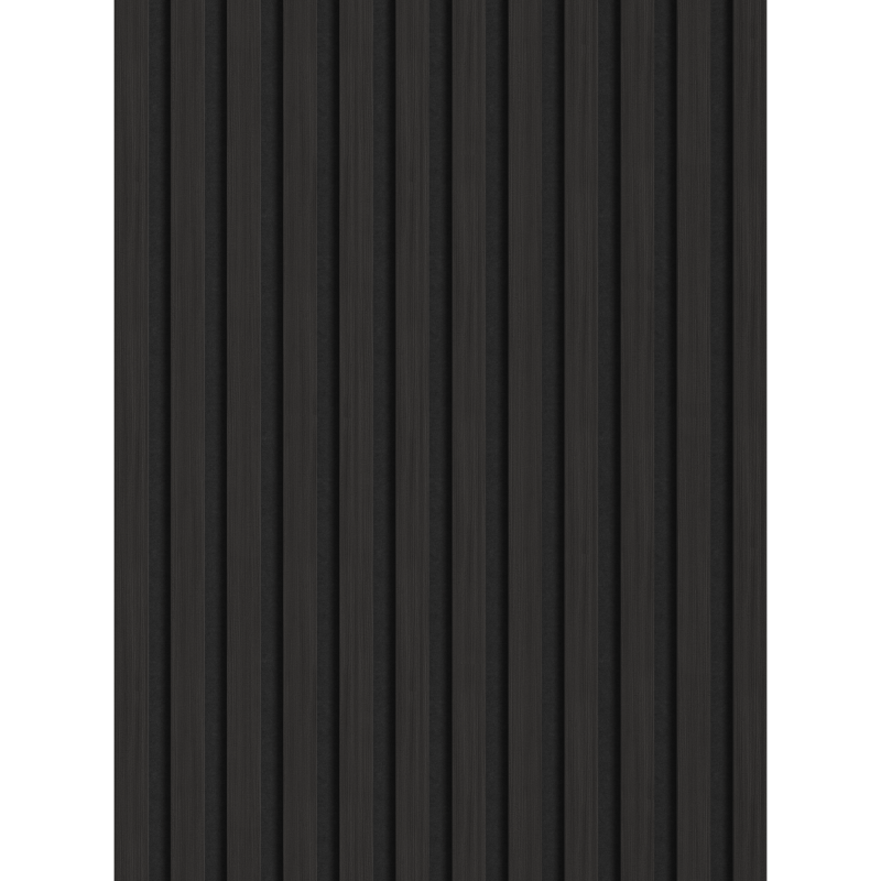 Mexen Lam-F Akustik-Wandpaneele 275 x 30 cm, Filz 8 mm, technisches Furnier, Ebenholz Schwarz - S105-275307-3015-023
