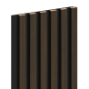 Mexen Lam-F Akustikwandlamellen 275 x 30 cm, Filz 8 mm, technisches Furnier, Gebrannter Nussbaum - S105-275307-3015-024