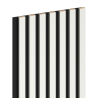 Mexen Lam-B Wandlamellen 275 x 31,5 cm, HDF-Platte 4 mm, Weiß Matt - S100-275317-2812-051