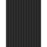 Mexen Lam-B Wandpaneele 275 x 31,5 cm, HDF-Platte 4 mm, Schwarz Matt - S100-275317-2812-053