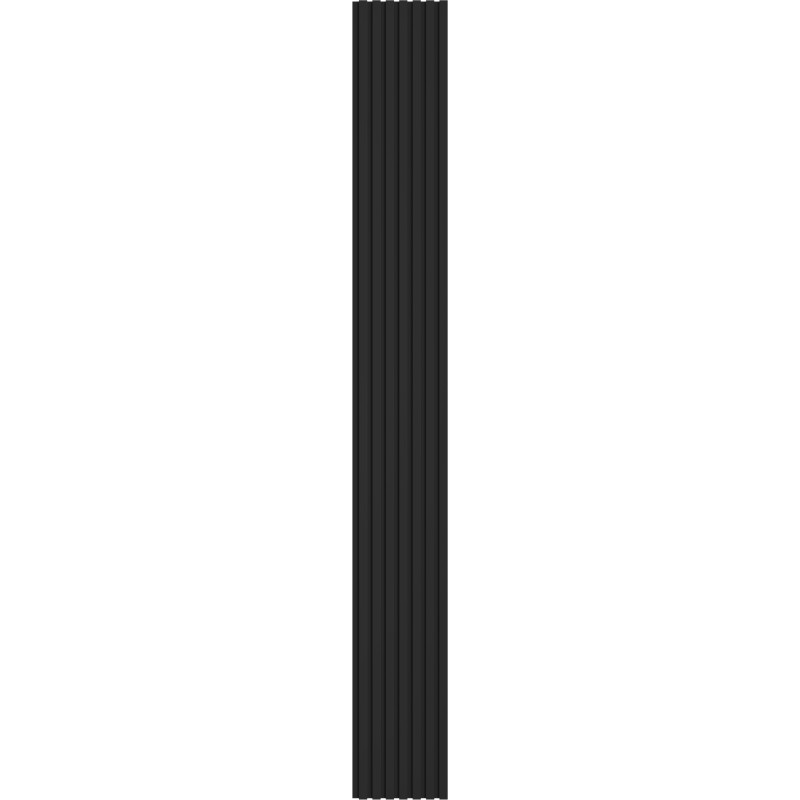 Mexen Lam-B Wandpaneele 275 x 31,5 cm, HDF-Platte 4 mm, Schwarz Matt - S100-275317-2812-053