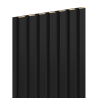 Mexen Lam-B Wandlamellen 275 x 31,5 cm, HDF-Platte 4 mm, Schwarzer Hochglanz - S100-275317-2812-055