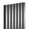 Mexen Lam-B Wandpaneele 275 x 31,5 cm, HDF-Platte 4 mm, Silber - S100-275317-2812-056