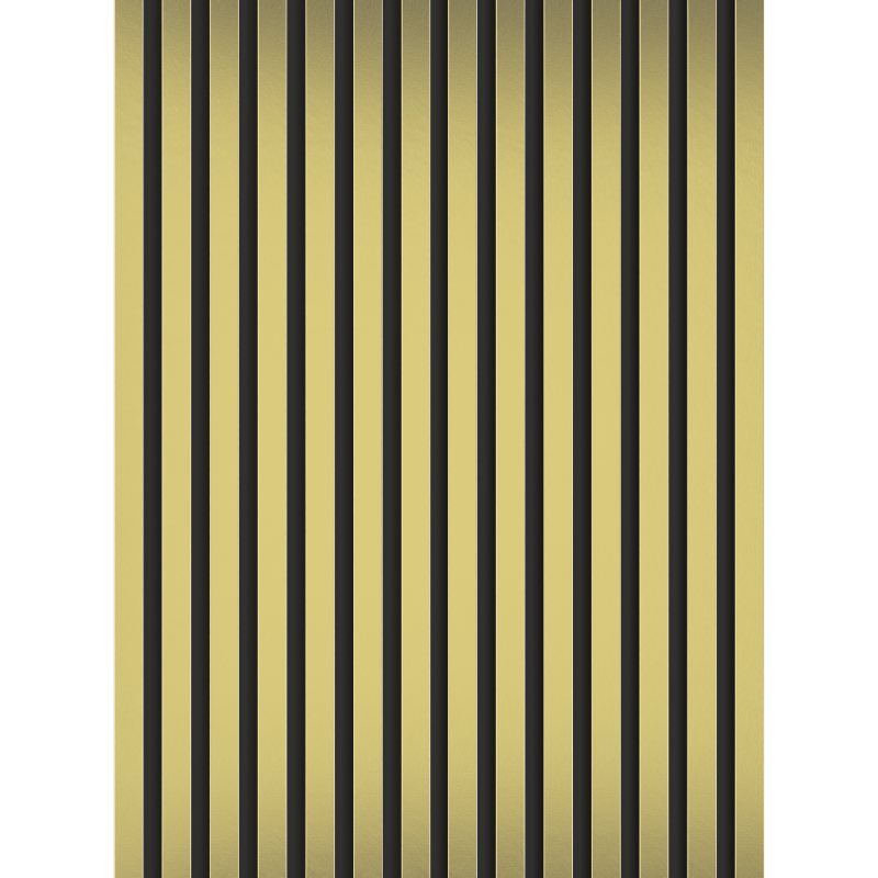 Mexen Lam-B Wandpaneele 275 x 31,5 cm, HDF-Platte 4 mm, Gold - S100-275317-2812-057