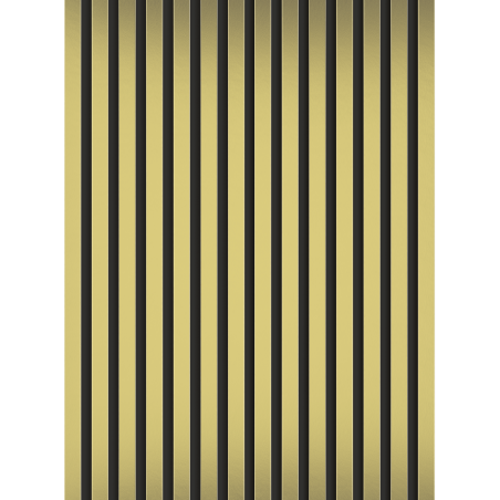 Mexen Lam-B Wandpaneele 275 x 31,5 cm, HDF-Platte 4 mm, Gold - S100-275317-2812-057