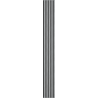 Mexen Lam-B Wandpaneele 275 x 31,5 cm, HDF-Platte 4 mm, Eiche Eis - S100-275317-2812-061