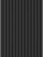 Mexen Lam-B Wandlamellen 275 x 31,5 cm, HDF-Platte 4 mm, Schwarzes Leinen - S100-275317-2812-069