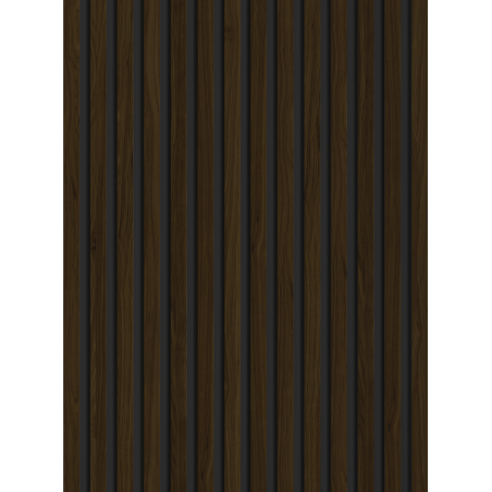 Mexen Lam-B Wandpaneele 275 x 31,5 cm, HDF-Platte 4 mm, Wenge - S100-275317-2812-071