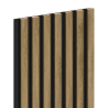 Mexen Lam-B Wandpaneele 275 x 31,5 cm, HDF-Platte 4 mm, Klassische Eiche - S100-275317-2812-072