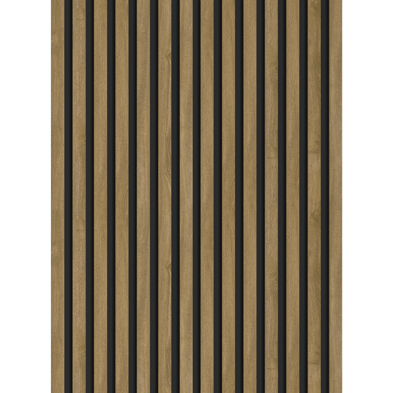 Mexen Lam-B Wandpaneele 275 x 31,5 cm, HDF-Platte 4 mm, Klassische Eiche - S100-275317-2812-072