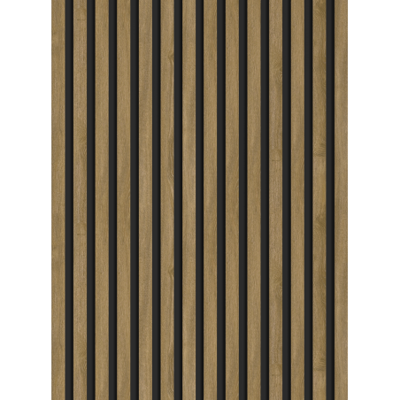 Mexen Lam-B Wandpaneele 275 x 31,5 cm, HDF-Platte 4 mm, Klassische Eiche - S100-275317-2812-072