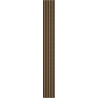 Mexen Lam-B Wandlamellen 275 x 31,5 cm, HDF-Platte 4 mm, Mocca Eiche - S100-275317-2812-074
