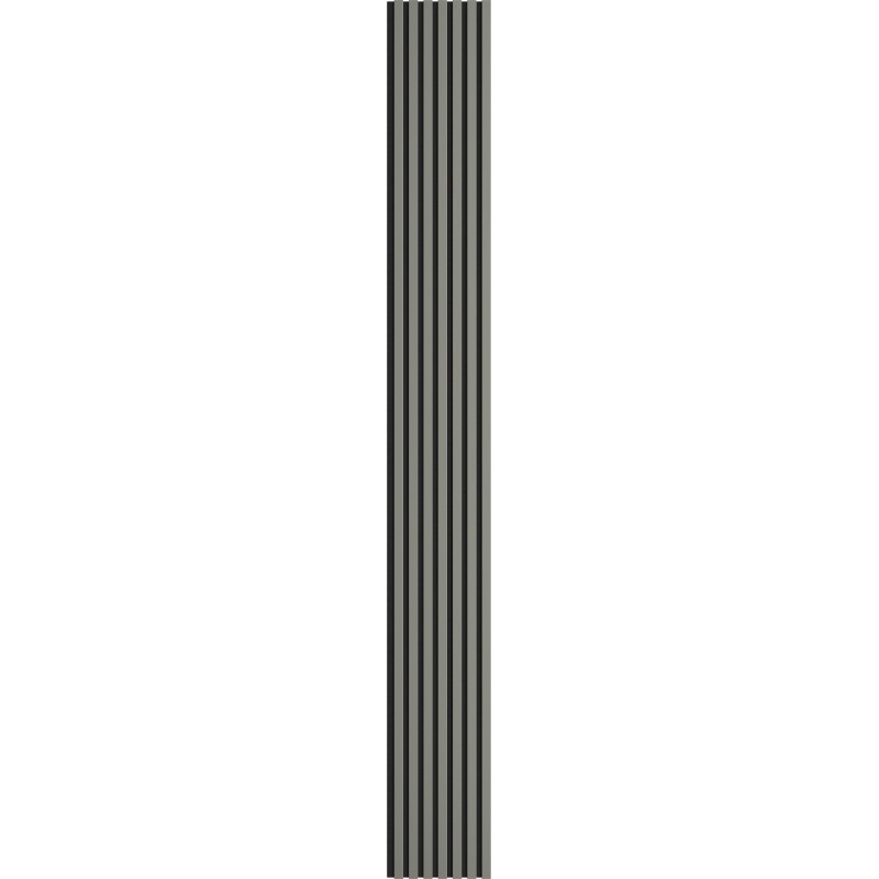 Mexen Lam-F akustische Wandlamellen 275 x 31,5 cm, Filz 6 mm, Graumatt - S105-275317-2812-052