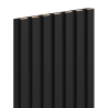 Mexen Lam-F Akustik-Wandpaneele 275 x 31,5 cm, Filz 6 mm, Schwarz Matt - S105-275317-2812-053