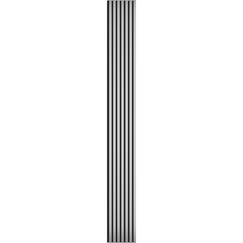 Mexen Lam-F Akustik-Wandlamellen 275 x 31,5 cm, Filz 6 mm, Silber - S105-275317-2812-056