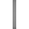 Mexen Lam-F Akustik-Wandlamellen 275 x 31,5 cm, Filz 6 mm, Silber - S105-275317-2812-056