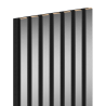 Mexen Lam-F Akustik-Wandlamellen 275 x 31,5 cm, Filz 6 mm, Silber - S105-275317-2812-056