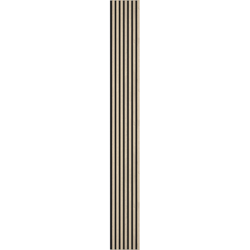 Mexen Lam-F Wandpaneele Akustik 275 x 31,5 cm, Filz 6 mm, Perl-Eiche - S105-275317-2812-058