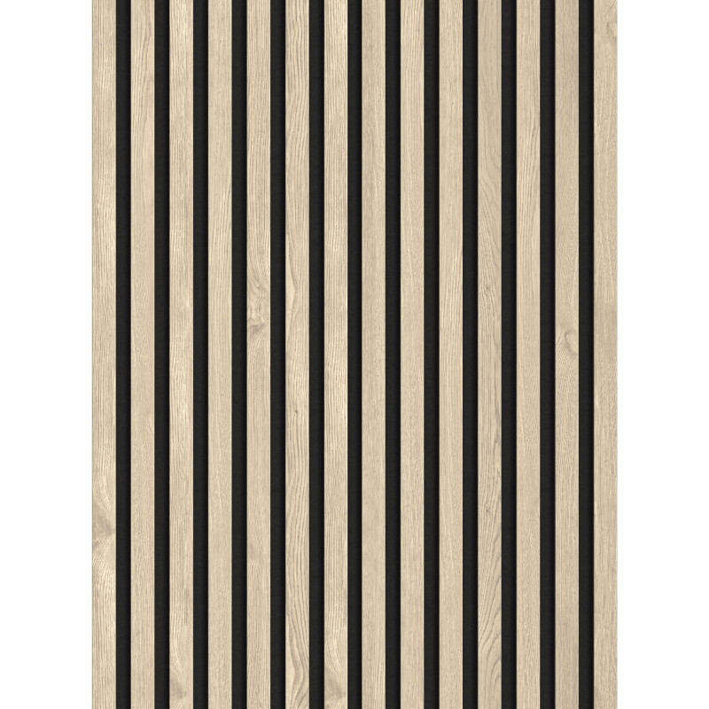 Mexen Lam-F Wandpaneele Akustik 275 x 31,5 cm, Filz 6 mm, Perl-Eiche - S105-275317-2812-058