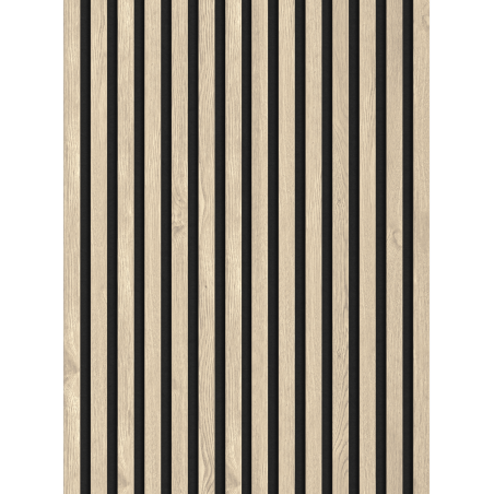 Mexen Lam-F Wandpaneele Akustik 275 x 31,5 cm, Filz 6 mm, Perl-Eiche - S105-275317-2812-058