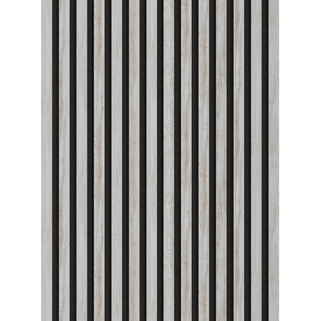 Mexen Lam-F akustische Wandpaneele 275 x 31,5 cm, Filz 6 mm, Eiche Eis - S105-275317-2812-061
