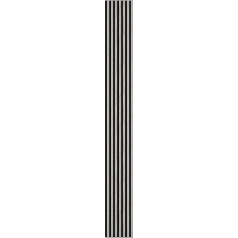 Mexen Lam-F akustische Wandpaneele 275 x 31,5 cm, Filz 6 mm, Eiche Eis - S105-275317-2812-061