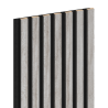 Mexen Lam-F akustische Wandpaneele 275 x 31,5 cm, Filz 6 mm, Eiche Eis - S105-275317-2812-061