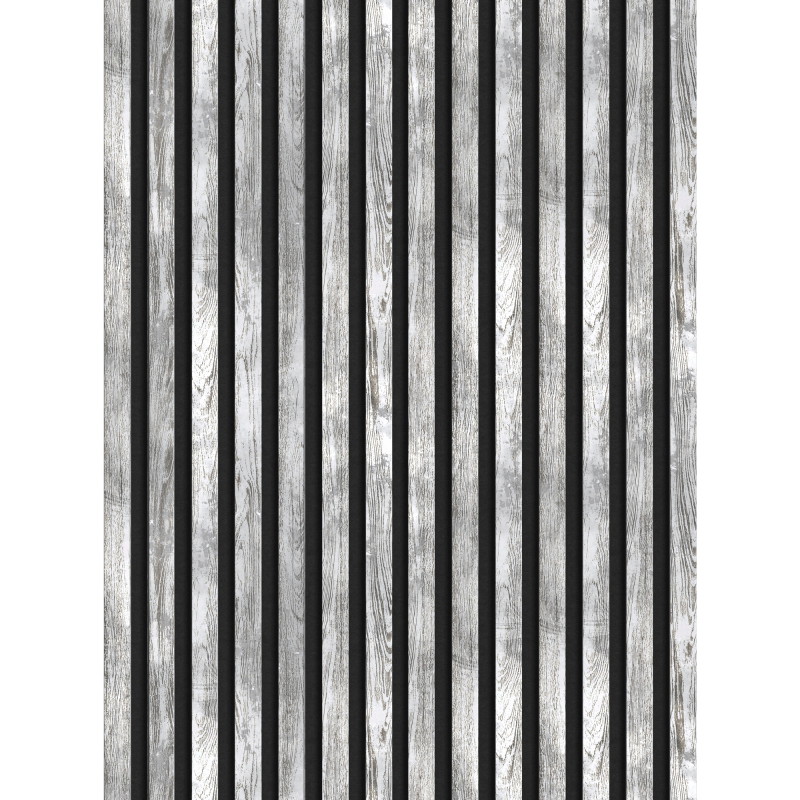 Mexen Lam-F Wandpaneele akustisch 275 x 31,5 cm, Filz 6 mm, Gebleichte Eiche - S105-275317-2812-064