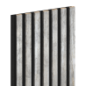 Mexen Lam-F Wandpaneele akustisch 275 x 31,5 cm, Filz 6 mm, Gebleichte Eiche - S105-275317-2812-064