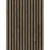 Mexen Lam-F akustische Wandpaneele 275 x 31,5 cm, Filz 6 mm, Espresso Eiche - S105-275317-2812-065