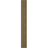 Mexen Lam-F akustische Wandlatten 275 x 31,5 cm, Filz 6 mm, Honigeiche - S105-275317-2812-066