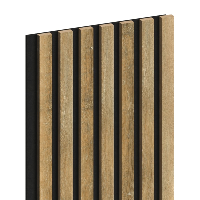 Mexen Lam-F akustische Wandlatten 275 x 31,5 cm, Filz 6 mm, Honigeiche - S105-275317-2812-066