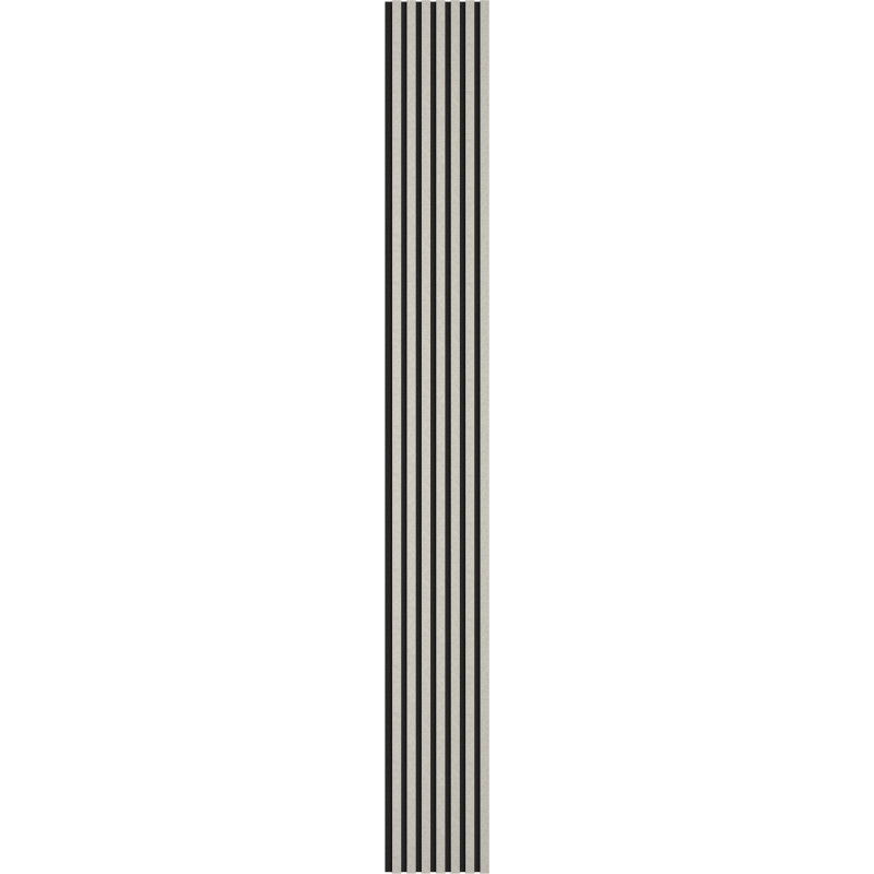 Mexen Lam-F Akustische Wandpaneele 275 x 31,5 cm, Filz 6 mm, Leinen Grau - S105-275317-2812-068