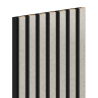 Mexen Lam-F Akustische Wandpaneele 275 x 31,5 cm, Filz 6 mm, Leinen Grau - S105-275317-2812-068