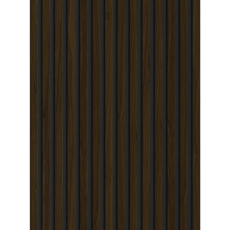 Mexen Lam-F Akustik-Wandlamellen 275 x 31,5 cm, Filz 6 mm, Wenge - S105-275317-2812-071