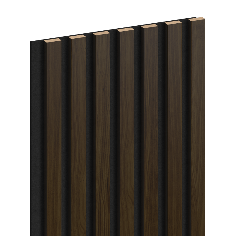 Mexen Lam-F Akustik-Wandlamellen 275 x 31,5 cm, Filz 6 mm, Wenge - S105-275317-2812-071