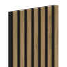 Mexen Lam-F Akustik-Wandlamellen 275 x 31,5 cm, Filz 6 mm, Klassische Eiche - S105-275317-2812-072