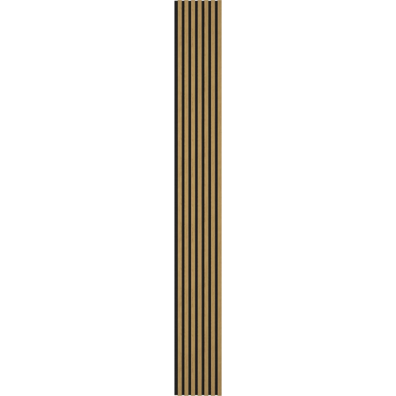 Mexen Lam-F Akustik-Wandlamellen 275 x 31,5 cm, Filz 6 mm, Amber Eiche - S105-275317-2812-073